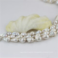 AAA High Quality No Blemishes Freshwater Pearl Strand Nucleated 15mm Pearl Strand Bead